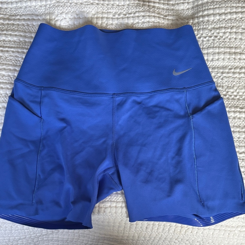 Nike Women's Royal Blue Bike Shorts